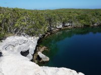 Blue Hole in Hoffman Cay